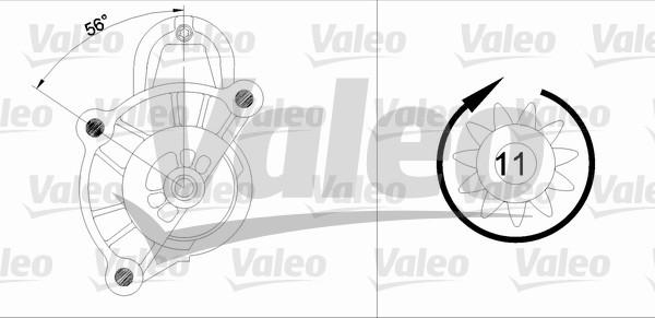 Valeo 455749 - Marş Dinamosu parcadolu.com