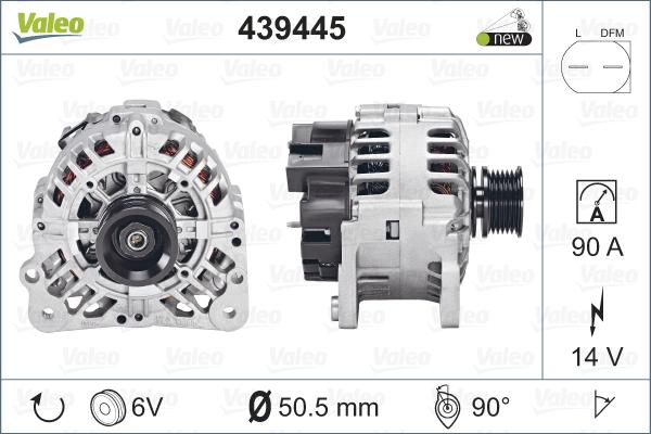 Valeo 439445 - Alternatör parcadolu.com