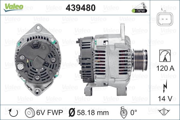 Valeo 439480 - Alternatör parcadolu.com