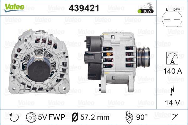 Valeo 439421 - Alternatör parcadolu.com