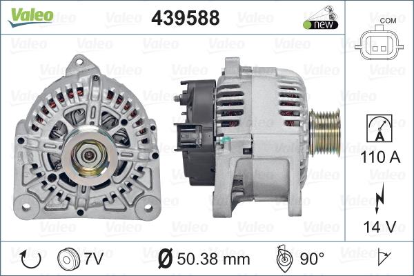 Valeo 439588 - Alternatör parcadolu.com