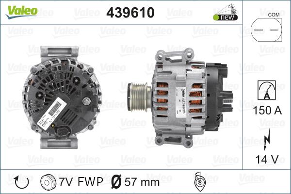 Valeo 439610 - Alternatör parcadolu.com