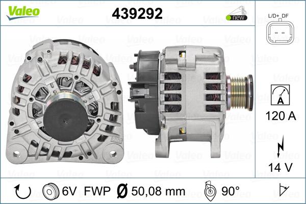 Valeo 439292 - Alternatör parcadolu.com