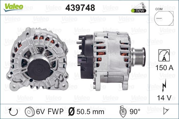 Valeo 439748 - Alternatör parcadolu.com