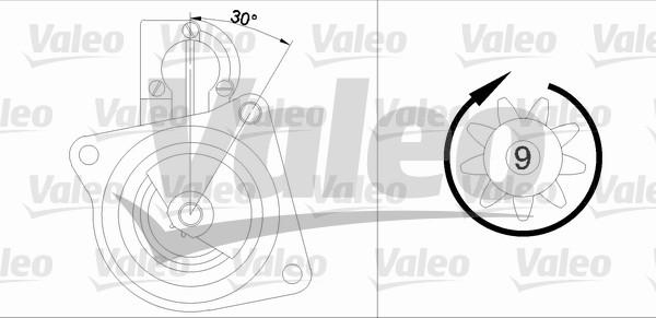 Valeo 436037 - Marş Dinamosu parcadolu.com