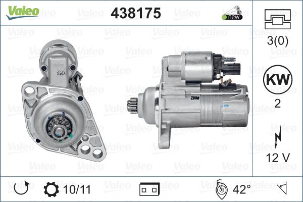 Valeo 438175 - Marş Dinamosu parcadolu.com