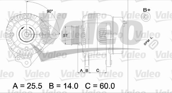 Valeo 437401 - Alternatör parcadolu.com