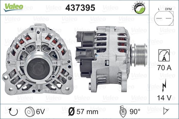 Valeo 437395 - Alternatör parcadolu.com