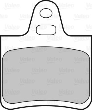 Valeo 598148 - FREN BALATASI ON 597309 WVA 20575  CITROEN   CX - BX  parcadolu.com