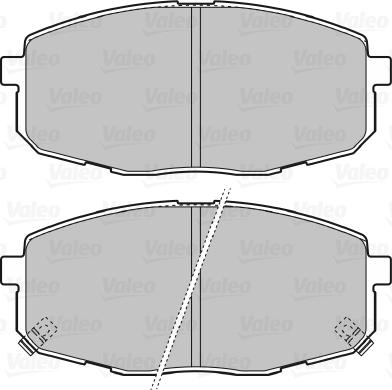 Valeo 598842 - BALATA FREN ON-KIA  CARENS 02- CERATO 2016- parcadolu.com