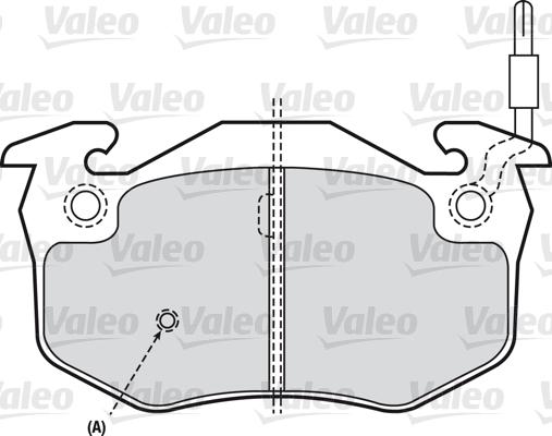 Valeo 598346 - Fren Balata Seti, Diskli Fren parcadolu.com