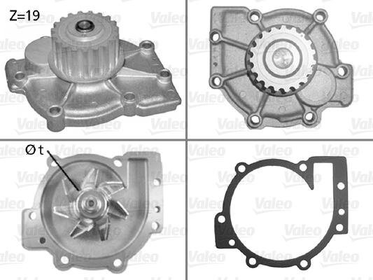 Valeo 506325 - Devirdaim Su Pompası parcadolu.com