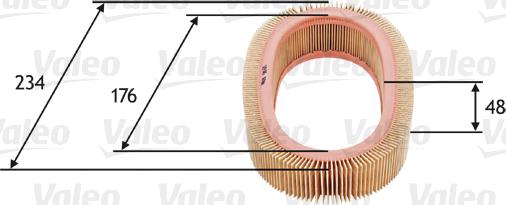 Valeo 585671 - Hava Filtresi parcadolu.com