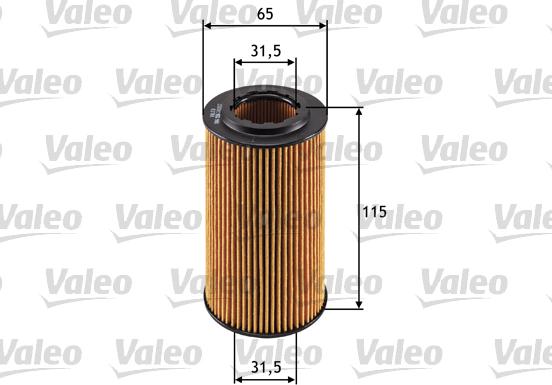 Valeo 586556 - Yağ filtresi parcadolu.com