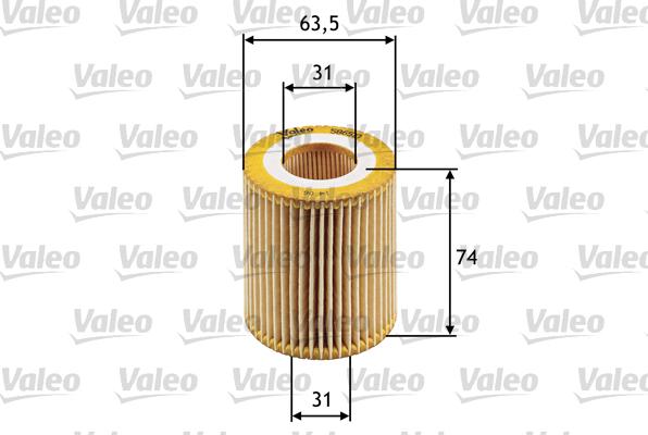 Valeo 586510 - Yağ filtresi parcadolu.com