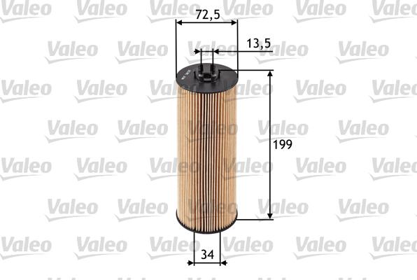 Valeo 586520 - Yağ filtresi parcadolu.com