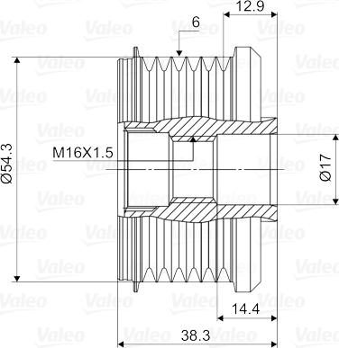 Valeo 588002 - ALTERNATOR KASNAGI RULMANLI BERLINGO III PARTNER TEPE C4 PICASSO 1.6HDI BERLINGO II 2.0HDI 1.6HDI C ELYSEE P301 1.2 VTI 72 1.6 H parcadolu.com