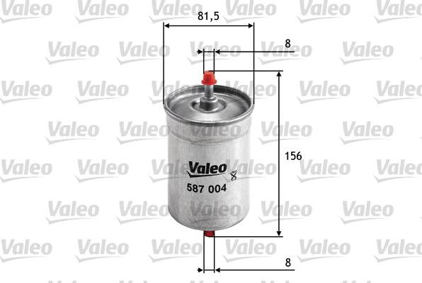 Valeo 587004 - Yakıt Filtresi parcadolu.com