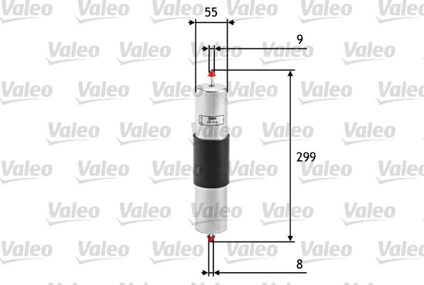 Valeo 587014 - Yakıt Filtresi parcadolu.com