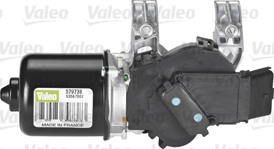 Valeo 579738 - ÖN SILECEK MOTORU CLIO III 03> parcadolu.com