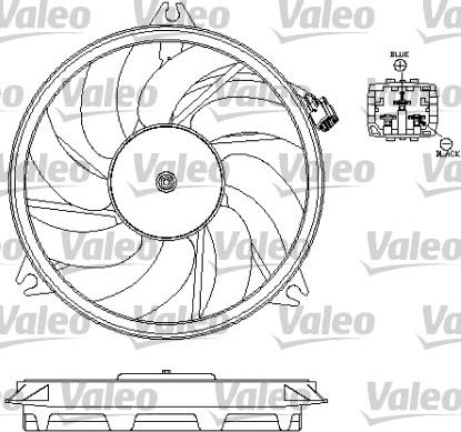 Valeo 696069 - Fan Motoru, Motor Soğutması parcadolu.com