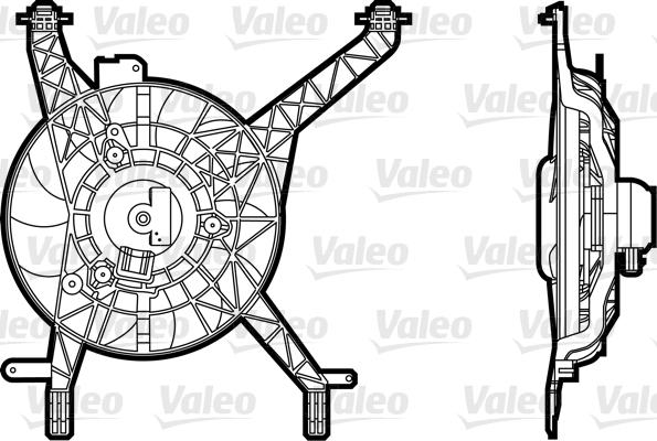 Valeo 696345 - Fan Motoru, Motor Soğutması parcadolu.com