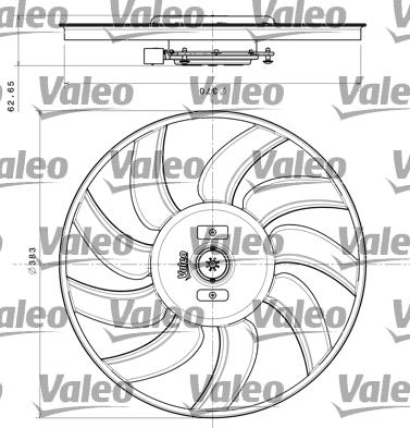 Valeo 696350 - Fan Motoru, Motor Soğutması parcadolu.com