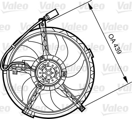 Valeo 696379 - Fan Motoru, Motor Soğutması parcadolu.com