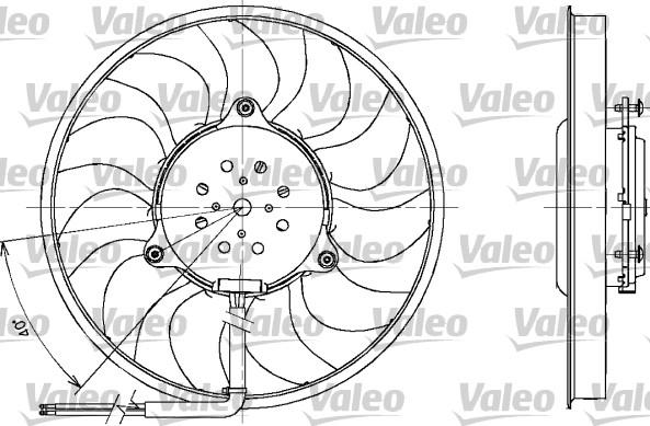 Valeo 698611 - Fan Motoru, Motor Soğutması parcadolu.com