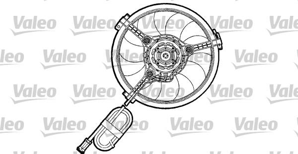 Valeo 698155 - Fan Motoru, Motor Soğutması parcadolu.com