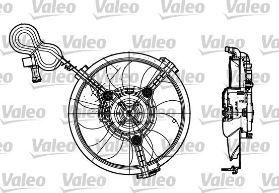 Valeo 698182 - Fan Motoru, Motor Soğutması parcadolu.com