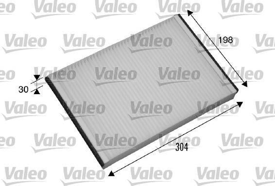 Valeo 698874 - Filtre, kabin havası parcadolu.com