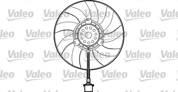 Valeo 698373 - Fan Motoru, Motor Soğutması parcadolu.com