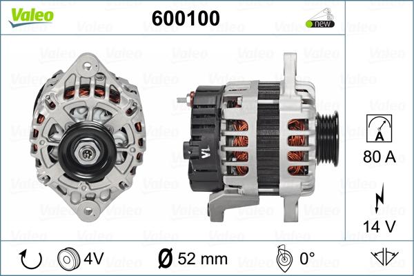 Valeo 600100 - Alternatör parcadolu.com