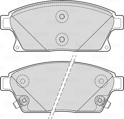 Valeo 601705 - Fren Balata Seti, Diskli Fren parcadolu.com