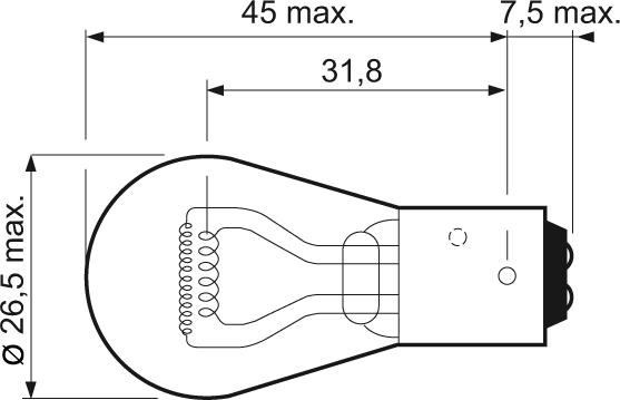 Valeo 032205 - AMPUL 12V 21 - 4W 1016 YAKIN TIRNAK 10 LU PAKET parcadolu.com