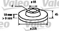 Valeo 186845 - Fren Diski parcadolu.com