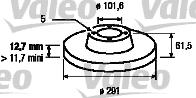 Valeo 186310 - Fren Diski parcadolu.com