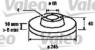 Valeo 186292 - Fren Diski parcadolu.com