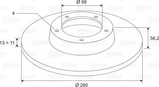 Valeo 186269 - Fren Diski parcadolu.com