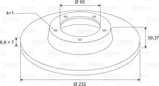 Valeo 186729 - FREN DISKI SEAT-VW LUPO-POLO III parcadolu.com