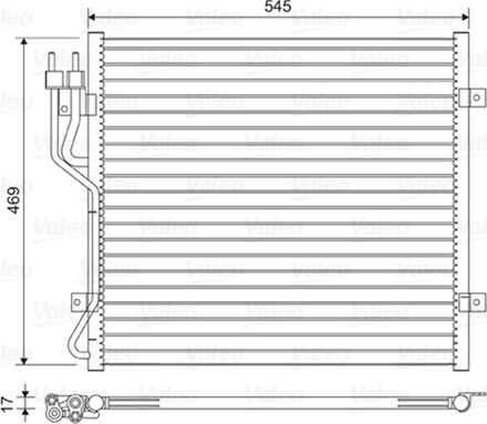 Valeo 814439 - KONDENSER JEEP CHEROKEE parcadolu.com