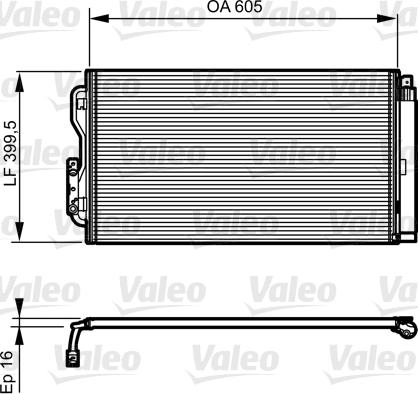 Valeo 814191 - Klima Radyatörü / Kondansatör parcadolu.com