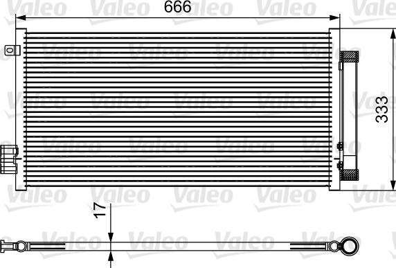 Valeo 814111 - Klima Radyatörü / Kondansatör parcadolu.com