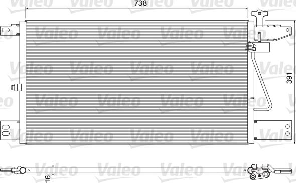 Valeo 815065 - Klima Radyatörü / Kondansatör parcadolu.com