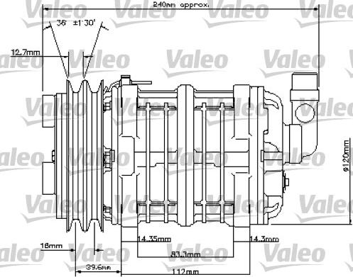 Valeo 815800 - Klima Kompresörü parcadolu.com