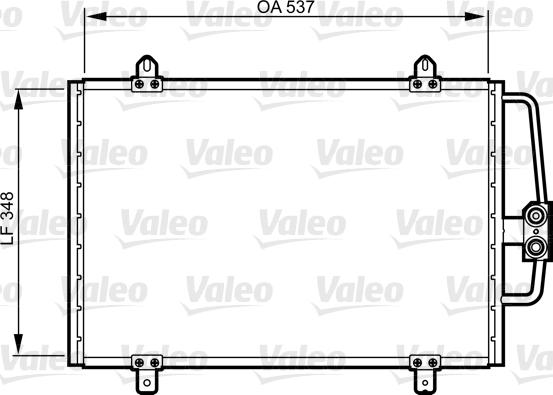 Valeo 816912 - Klima Radyatörü / Kondansatör parcadolu.com