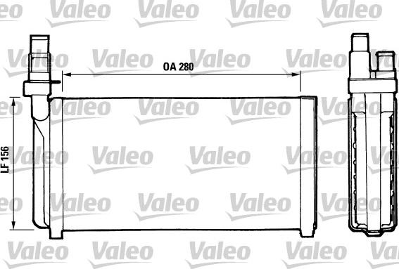 Valeo 811066 - Kalorifer Radyatörü parcadolu.com