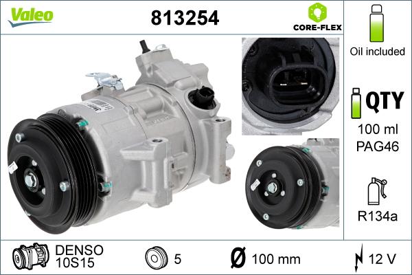 Valeo 813254 - Klima Kompresörü parcadolu.com