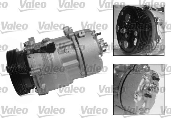 Valeo 813200 - KLIMA KOMPRESORU  VOLKSWAGEN   GOLF IV BORA AUDI   A3 1.8 1.9TDI  parcadolu.com